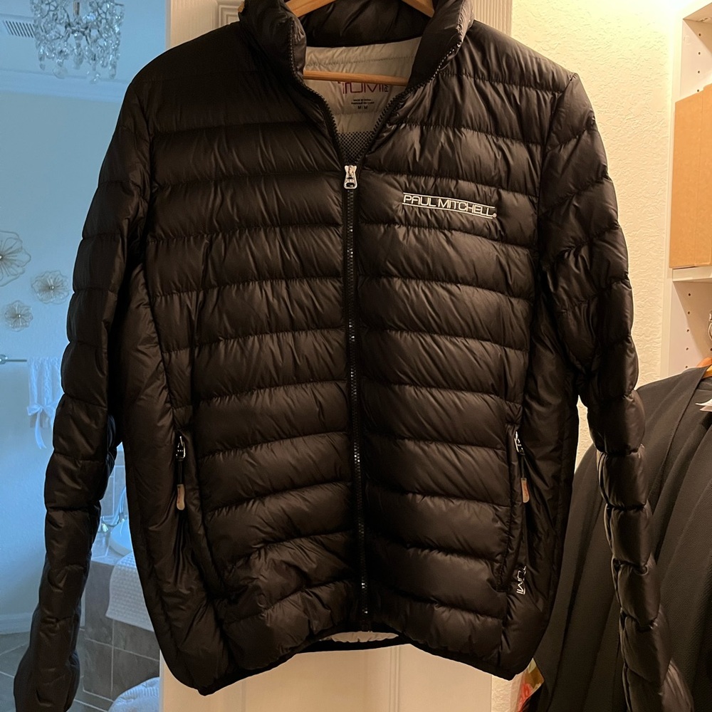 Paul Mitchell lightweight winter jacket made by Tumi